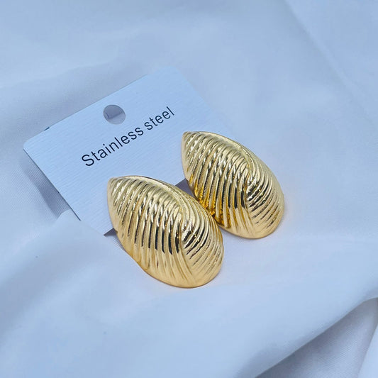 Palmette Studs Earrings