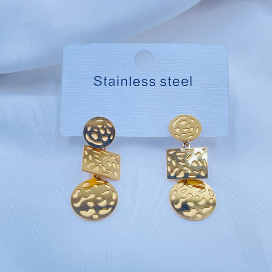 Geometric Drop Earrings