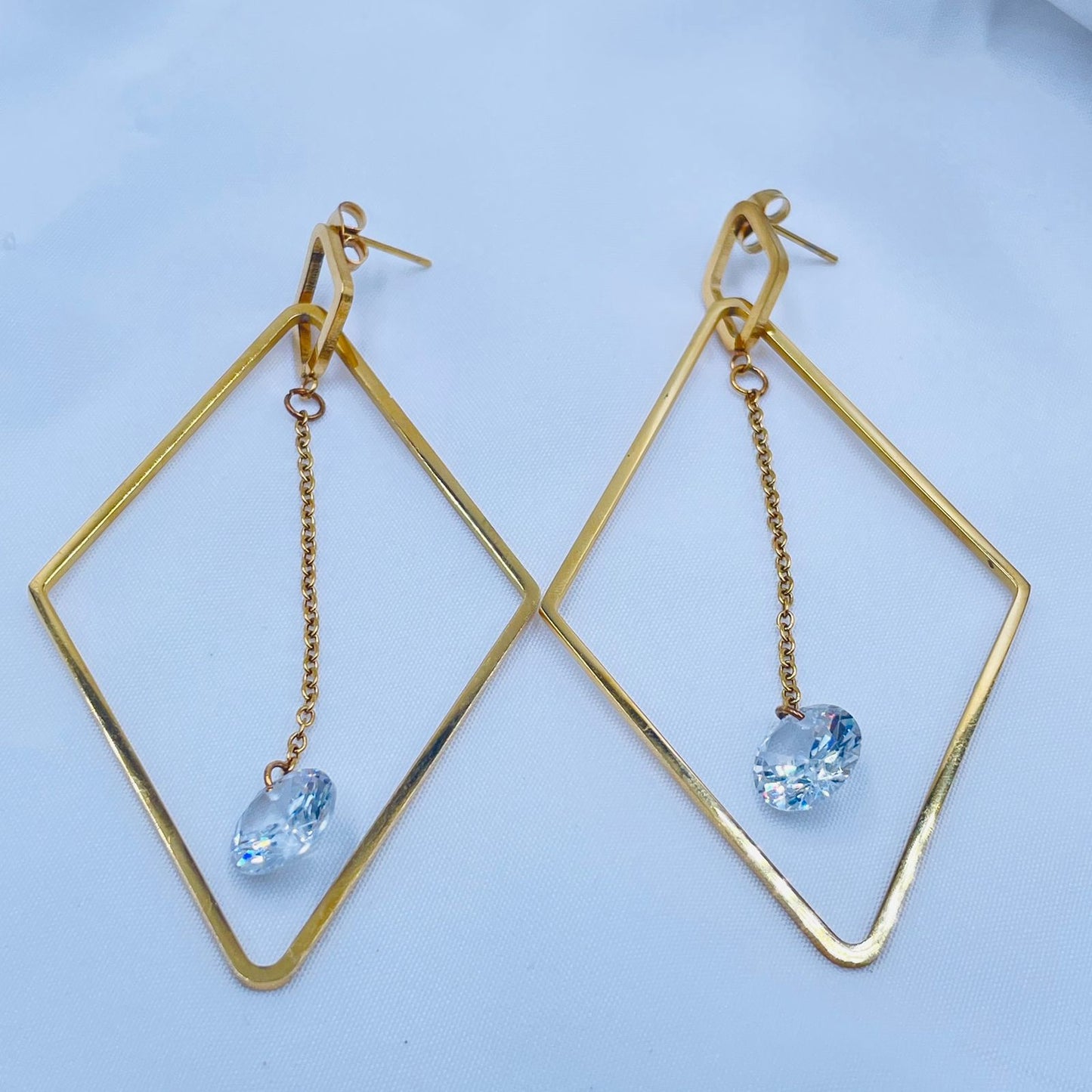 Gold Geometric Earrings