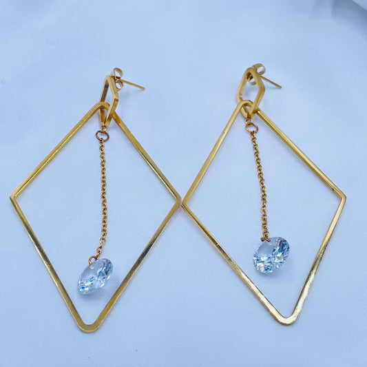 Gold Geometric Earrings