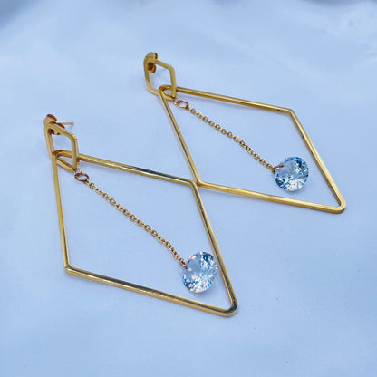 Gold Geometric Earrings