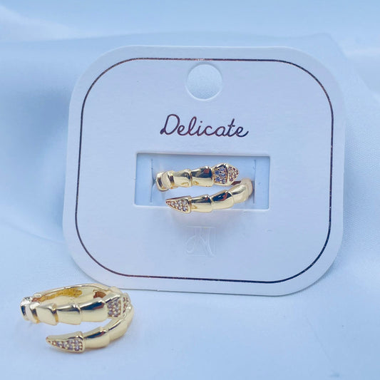 Gold Ring With Small Stones