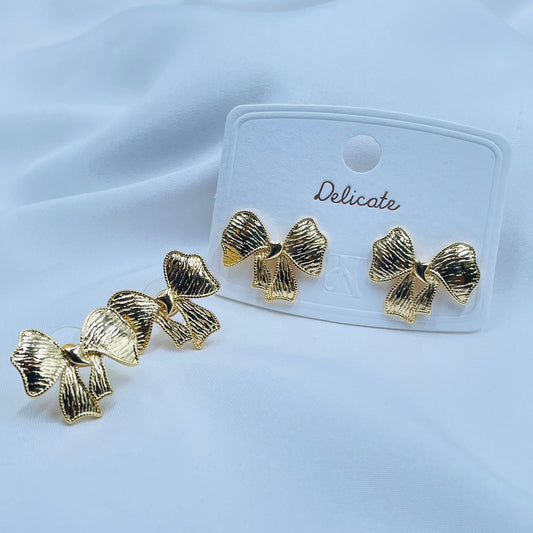 Ribbon Bow Earrings