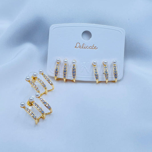 Golden Drop Earrings