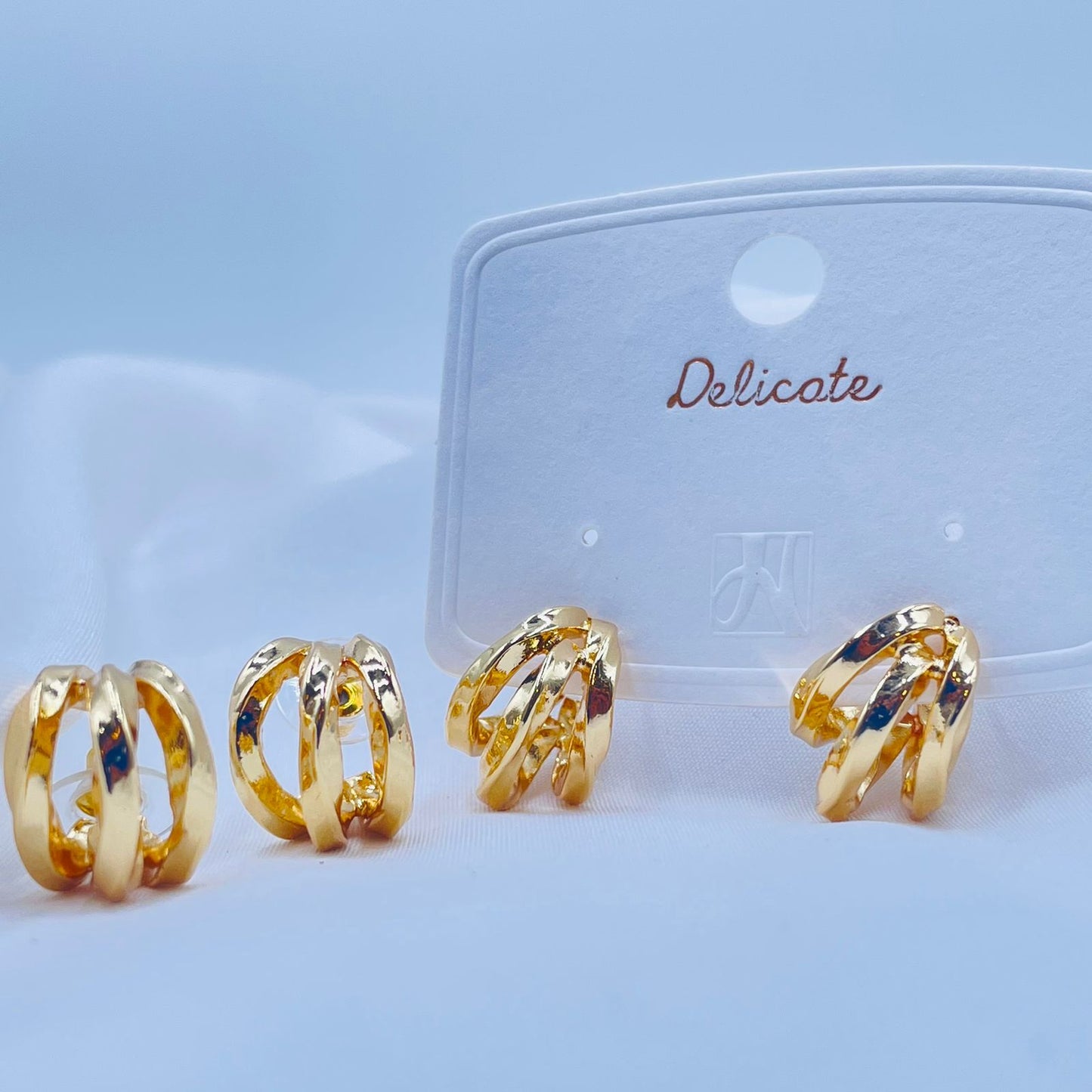Delica Twist Earrings
