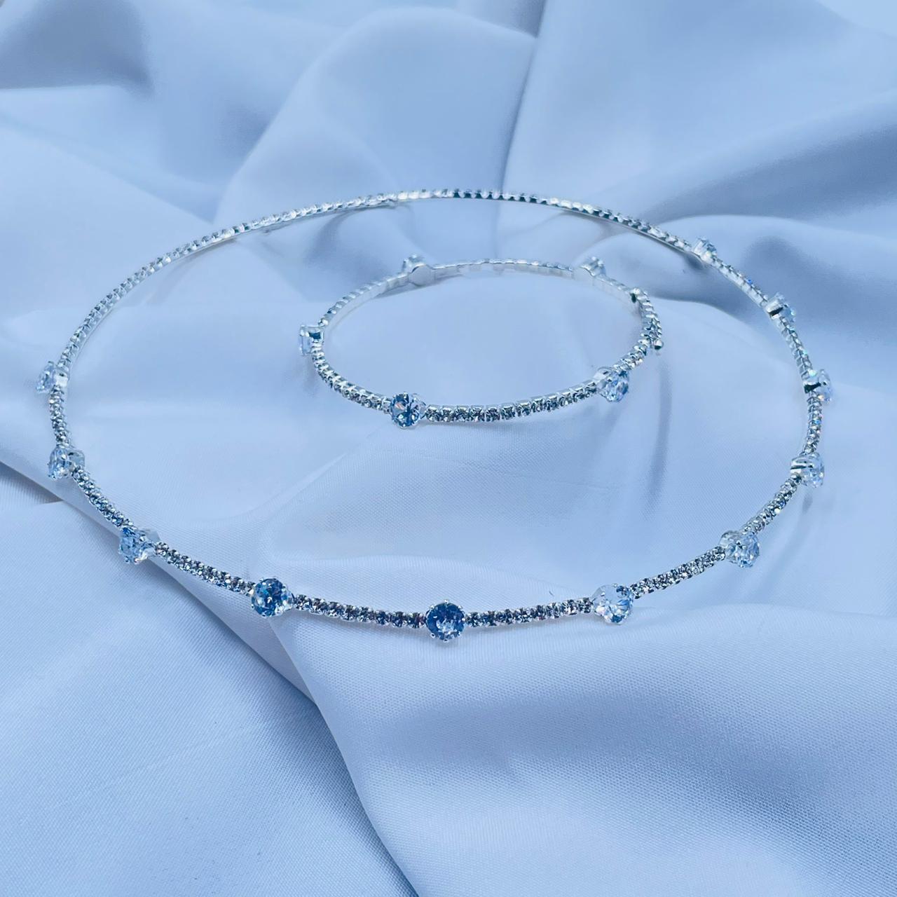 Silver Sparkle Combo Hasli