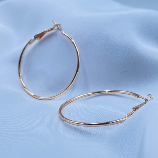 Classic Gold Hoop Earrings