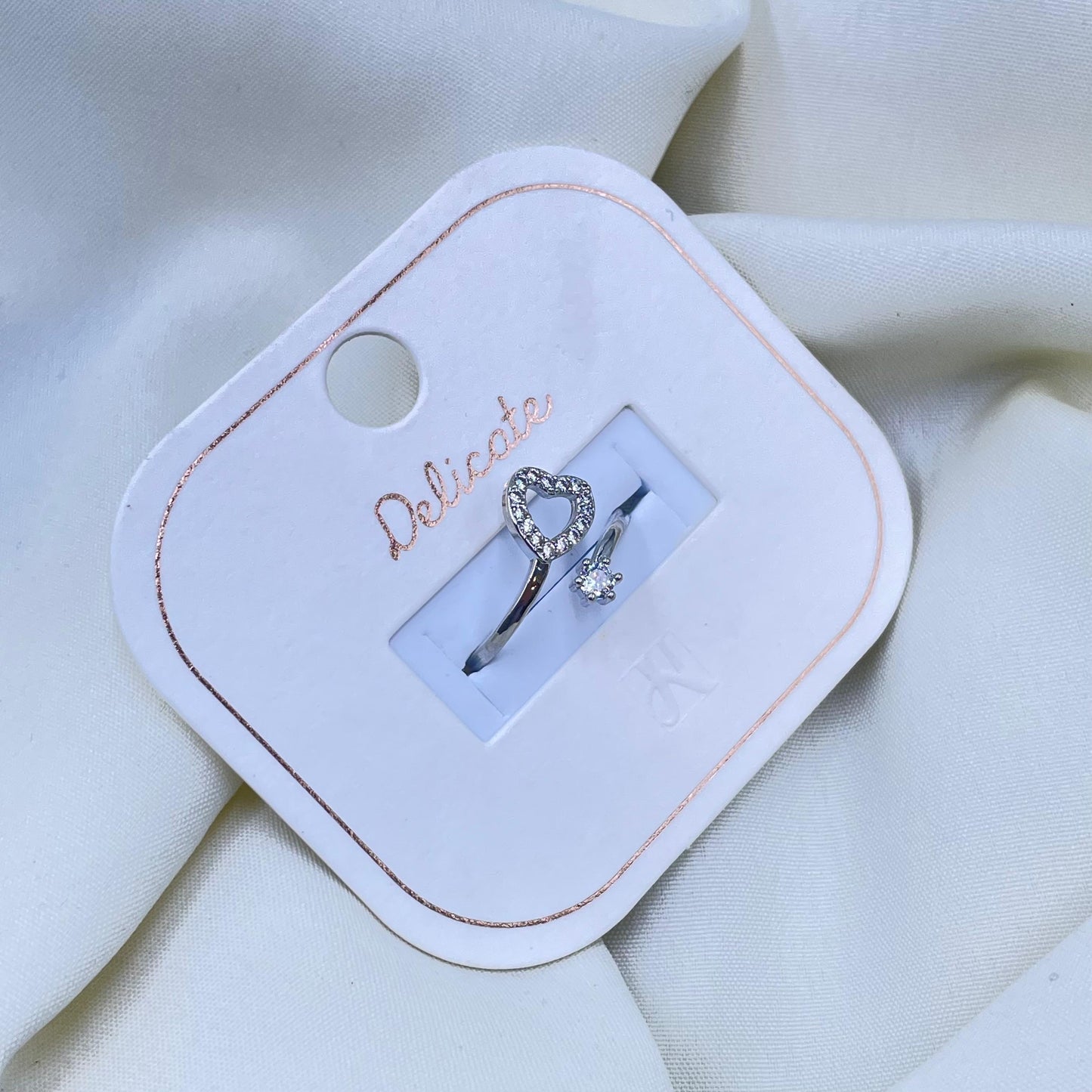 Silver Heart Ring