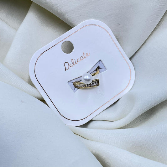 Minimalist Sparkle Ring