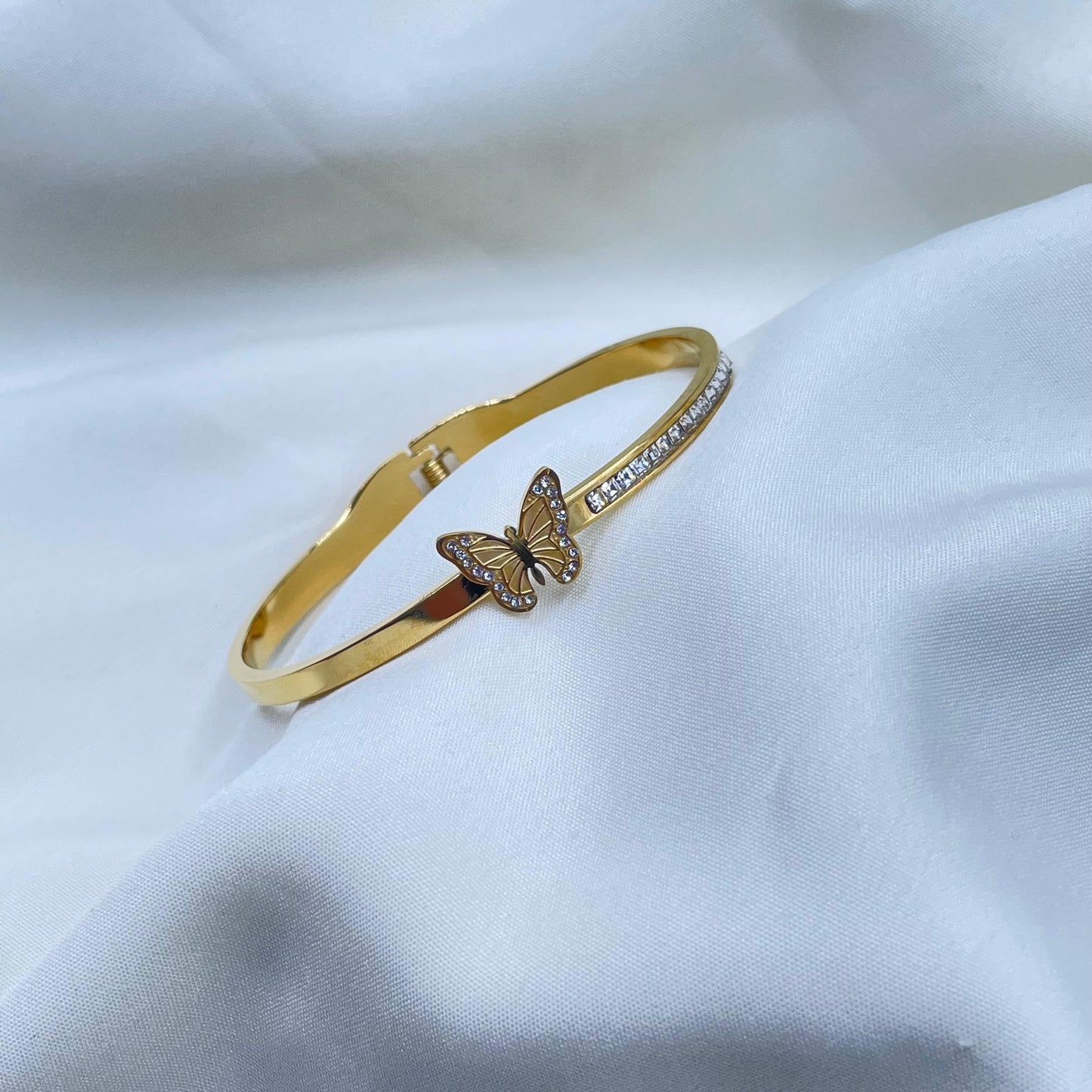 Golden Butterfly Bracelet