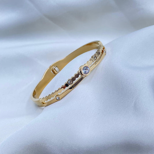 Crystal Loop Bracelet