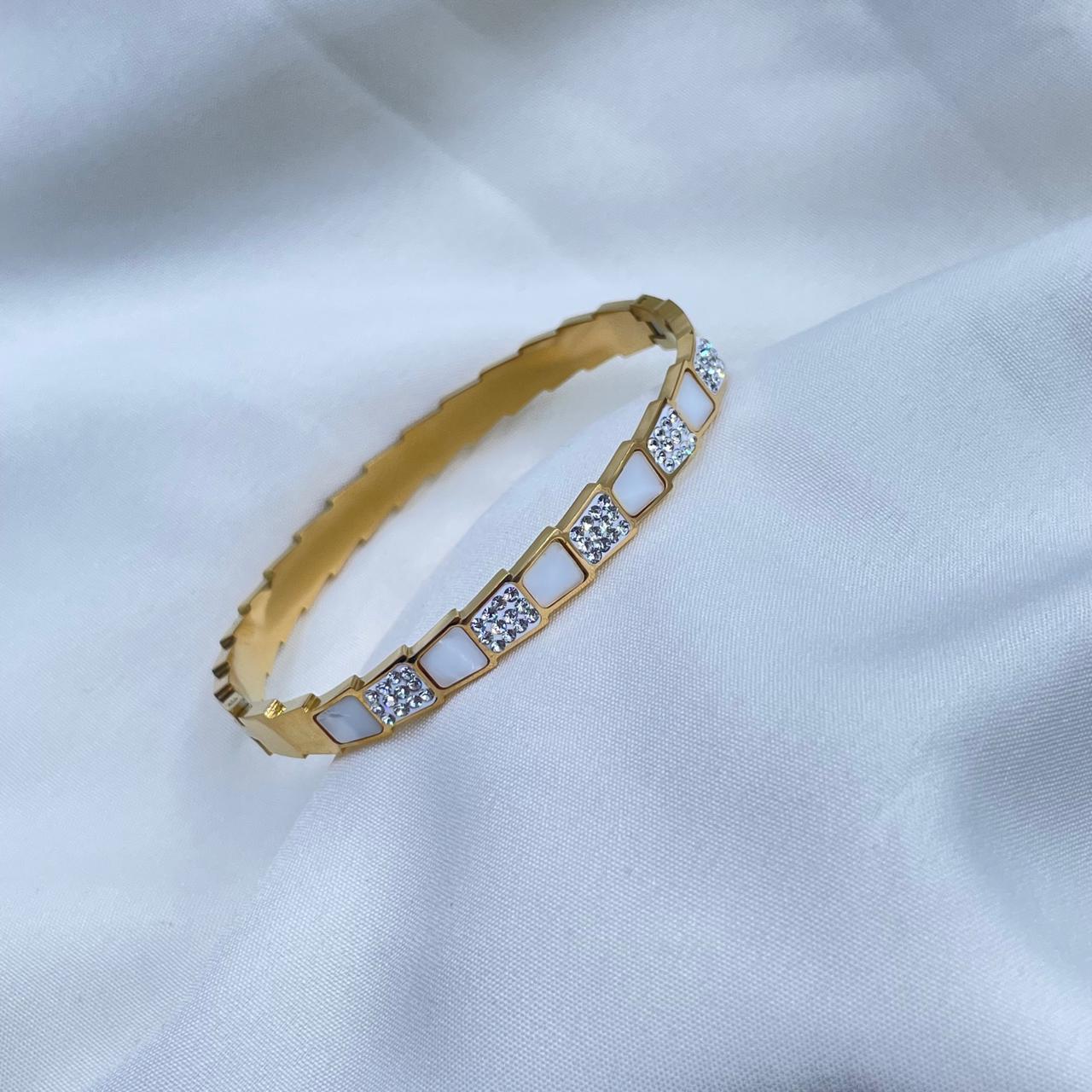 Diamond Grid Bracelet