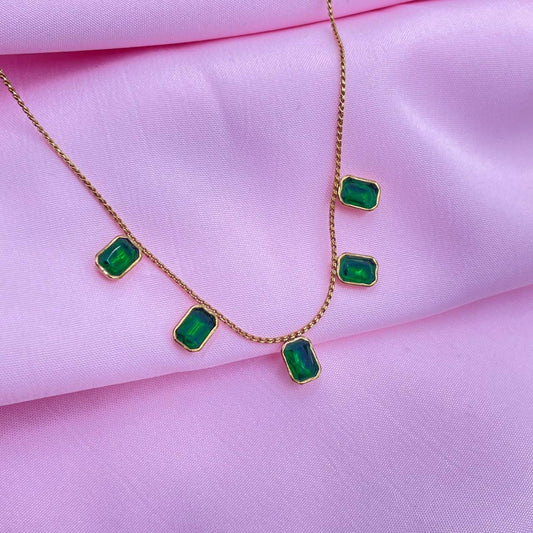 Emerald Horizon Necklace