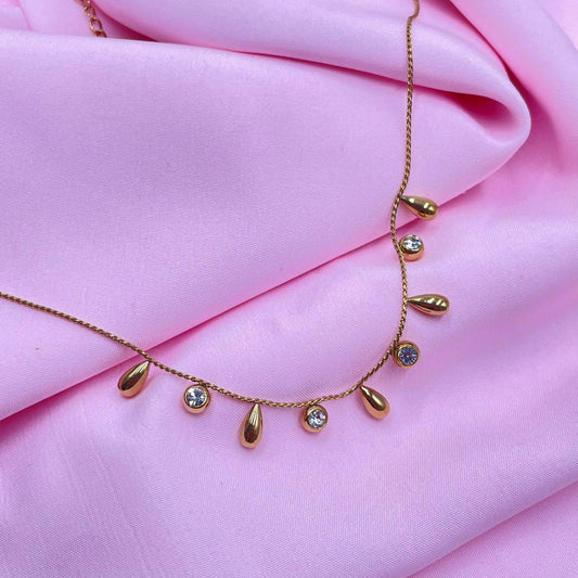 Dew Drop Charm necklace