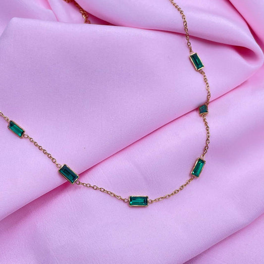 Emerald Horizon necklace
