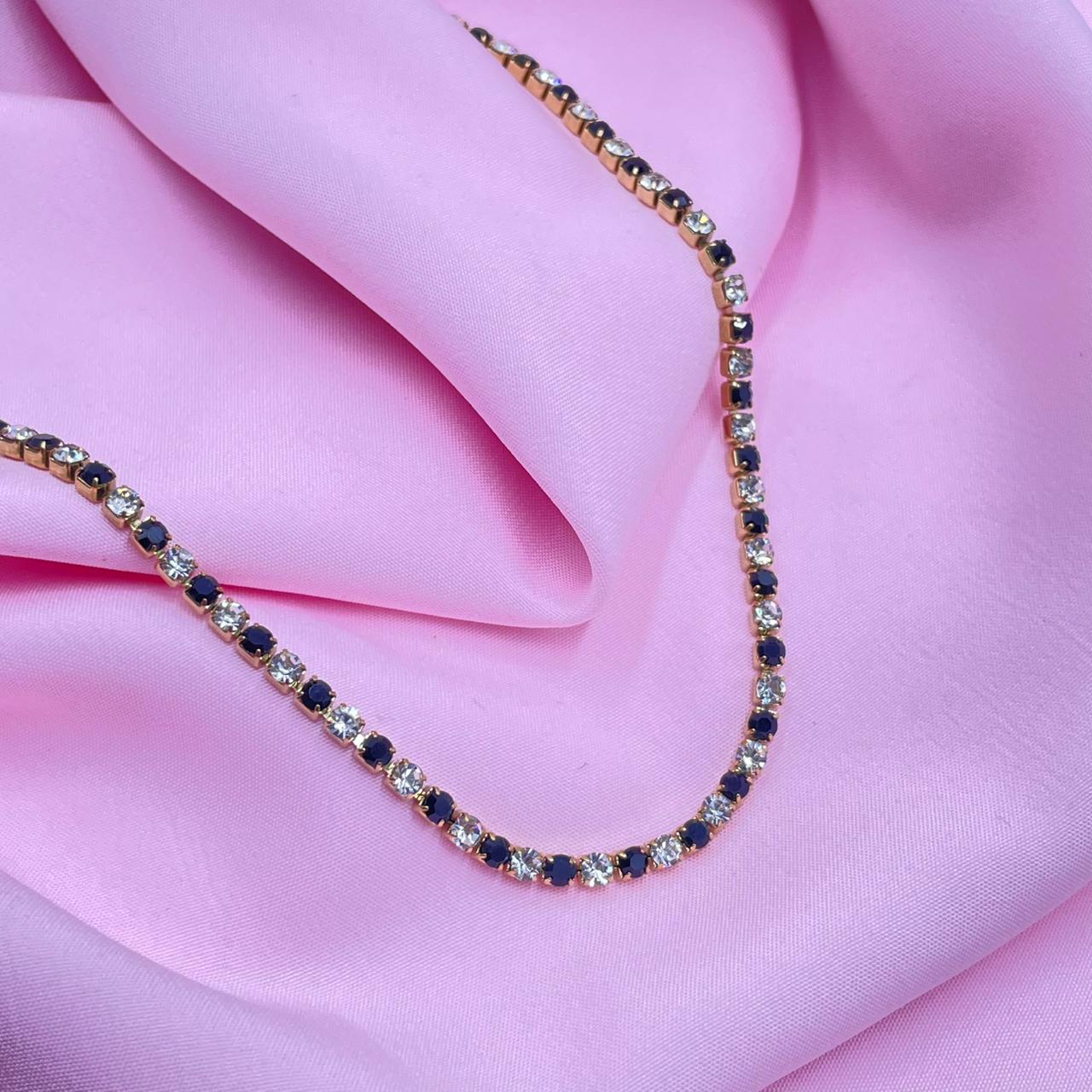 Black And White Sparkle necklace