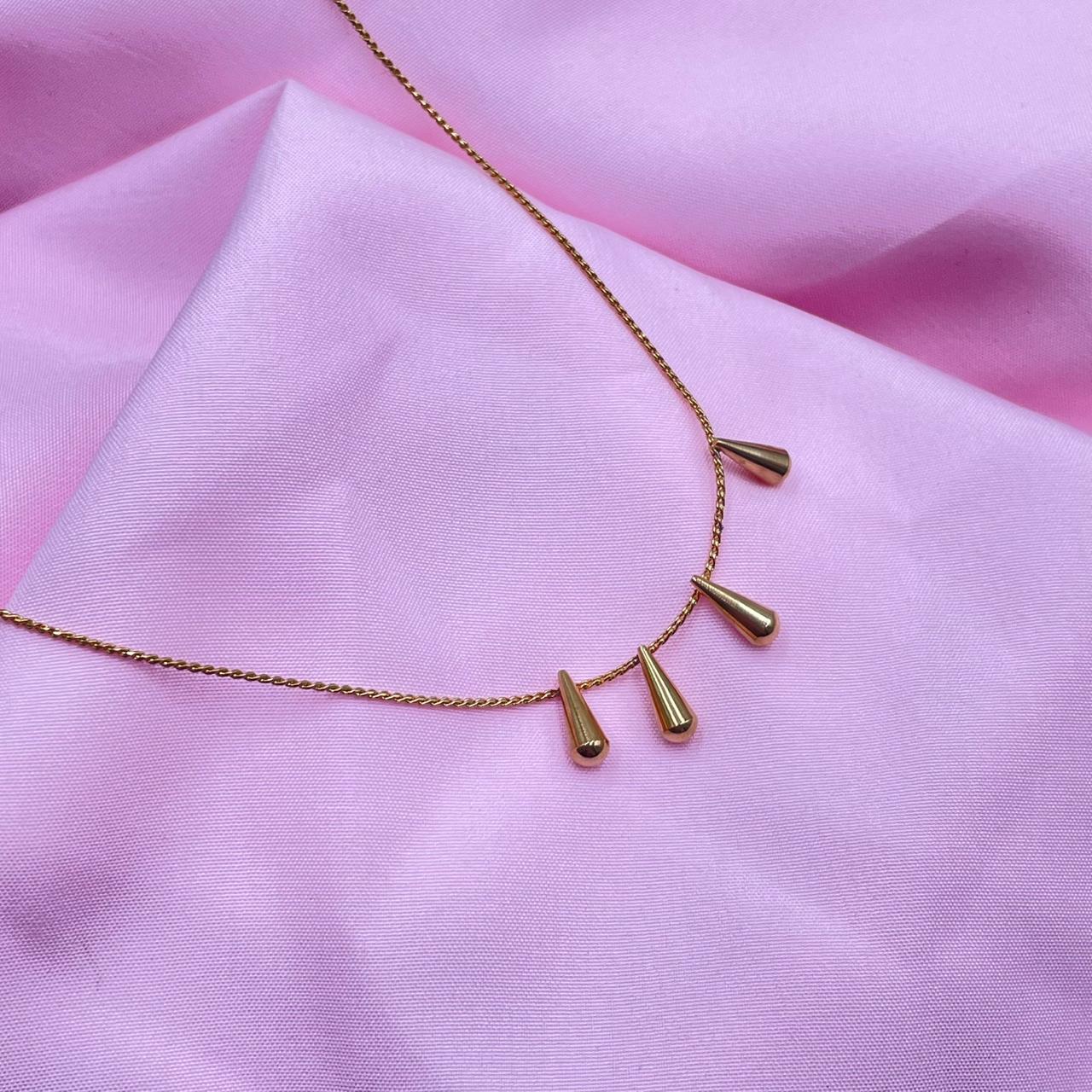 Golden Drop necklace
