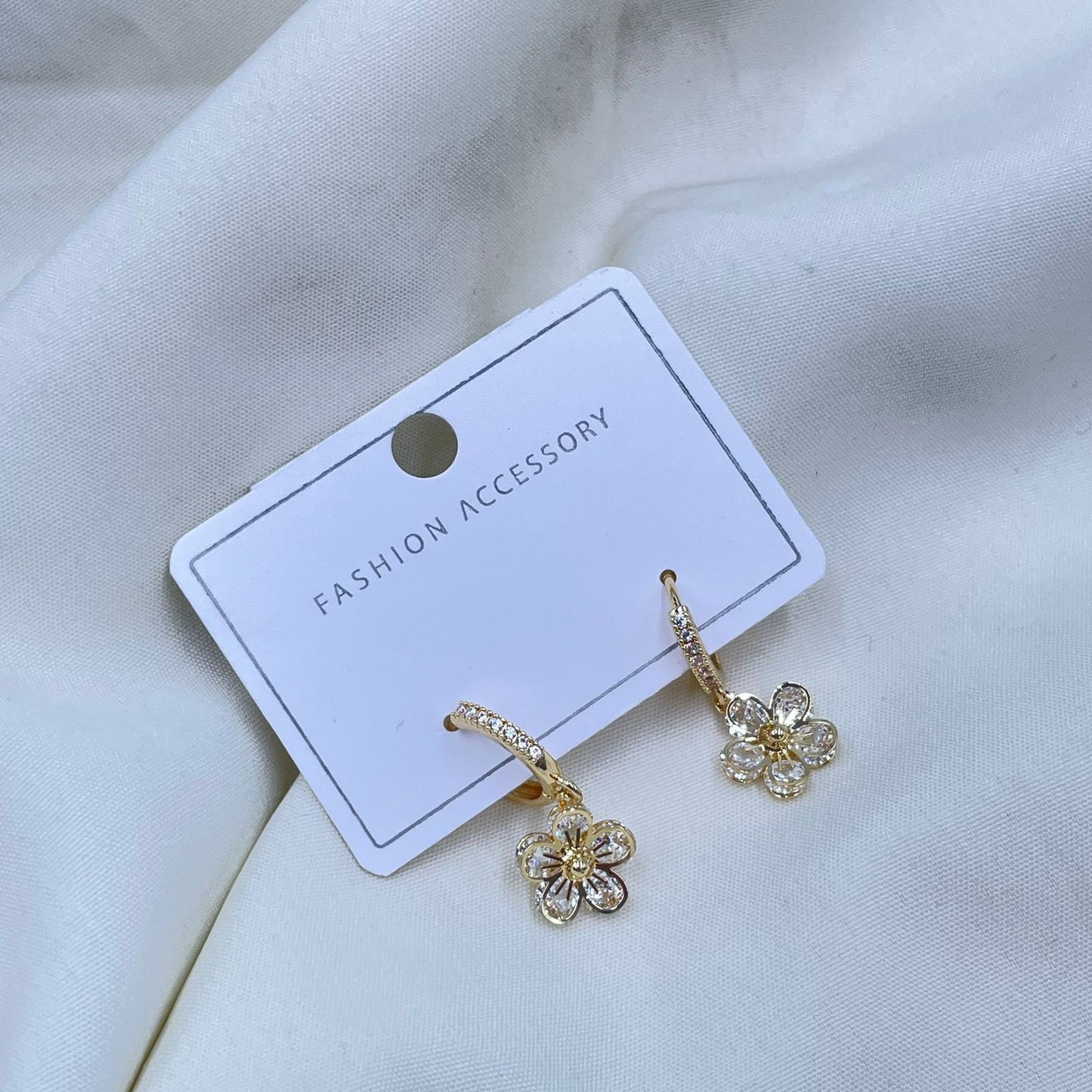 Floral Drop Earrings