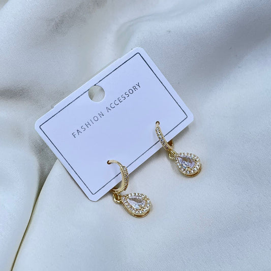 Gold Teardrop Earrings