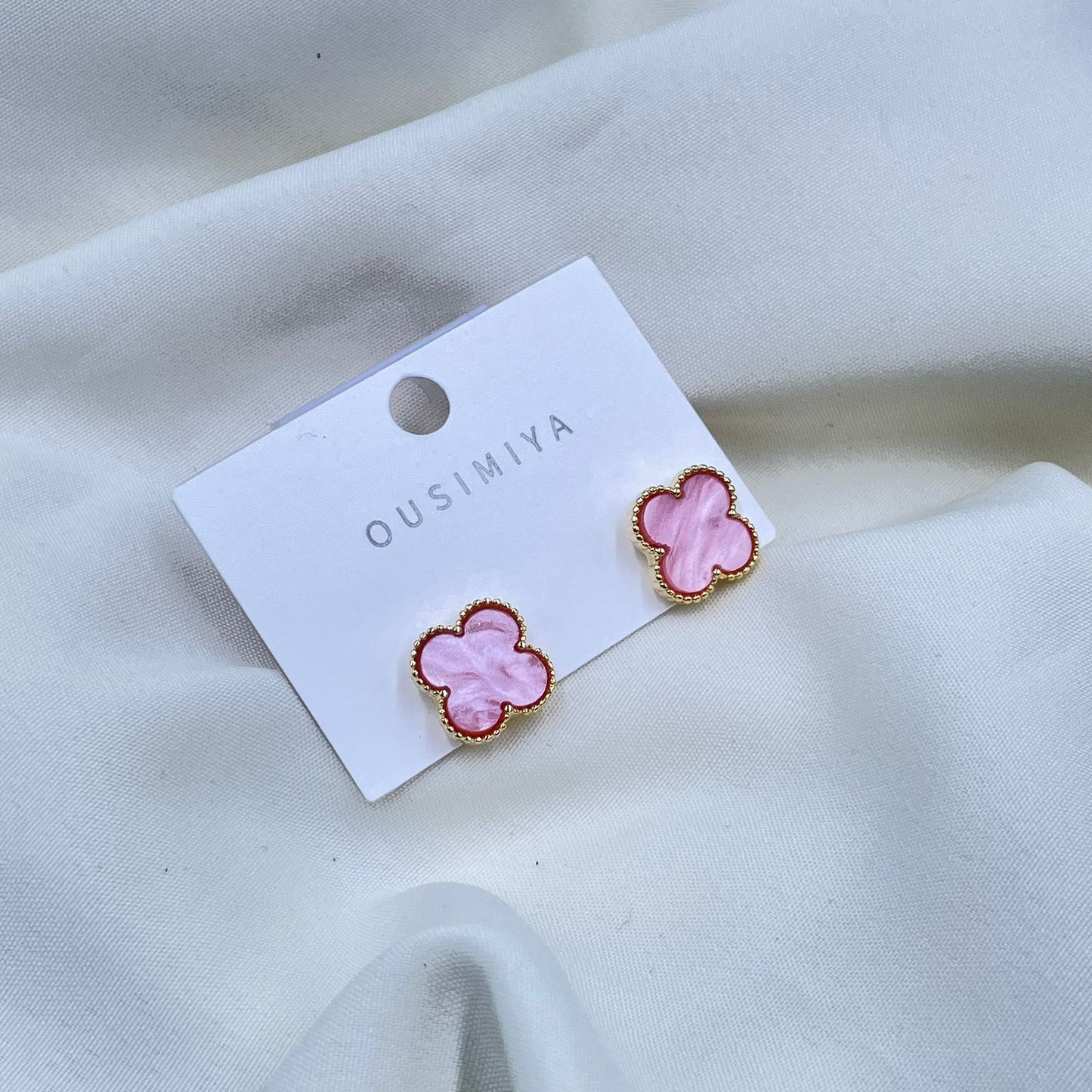 Soft Rose Earrings