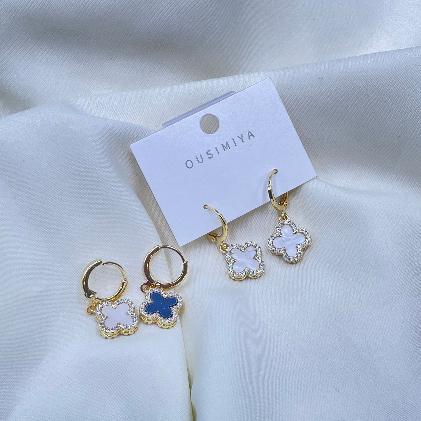 Reversible Clover Earrings