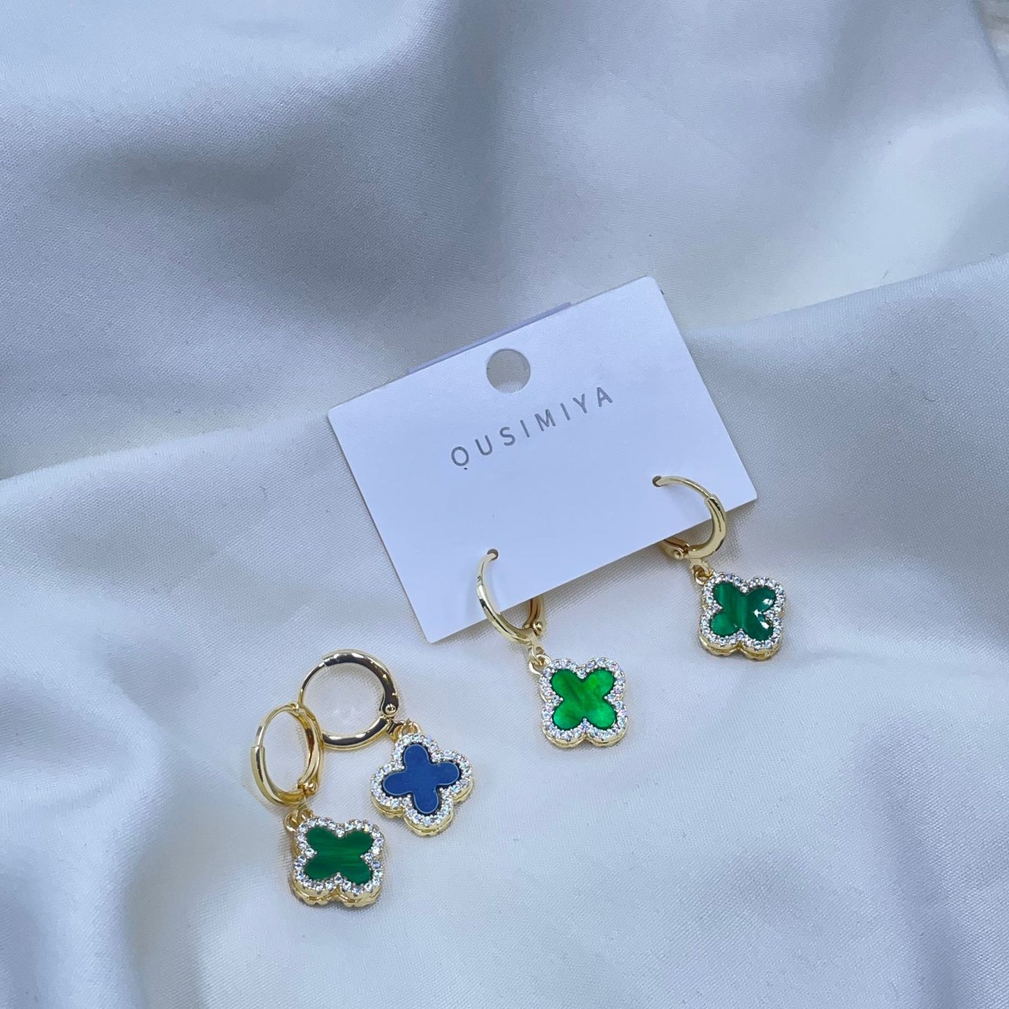 Crystal  Bloom  Earrings