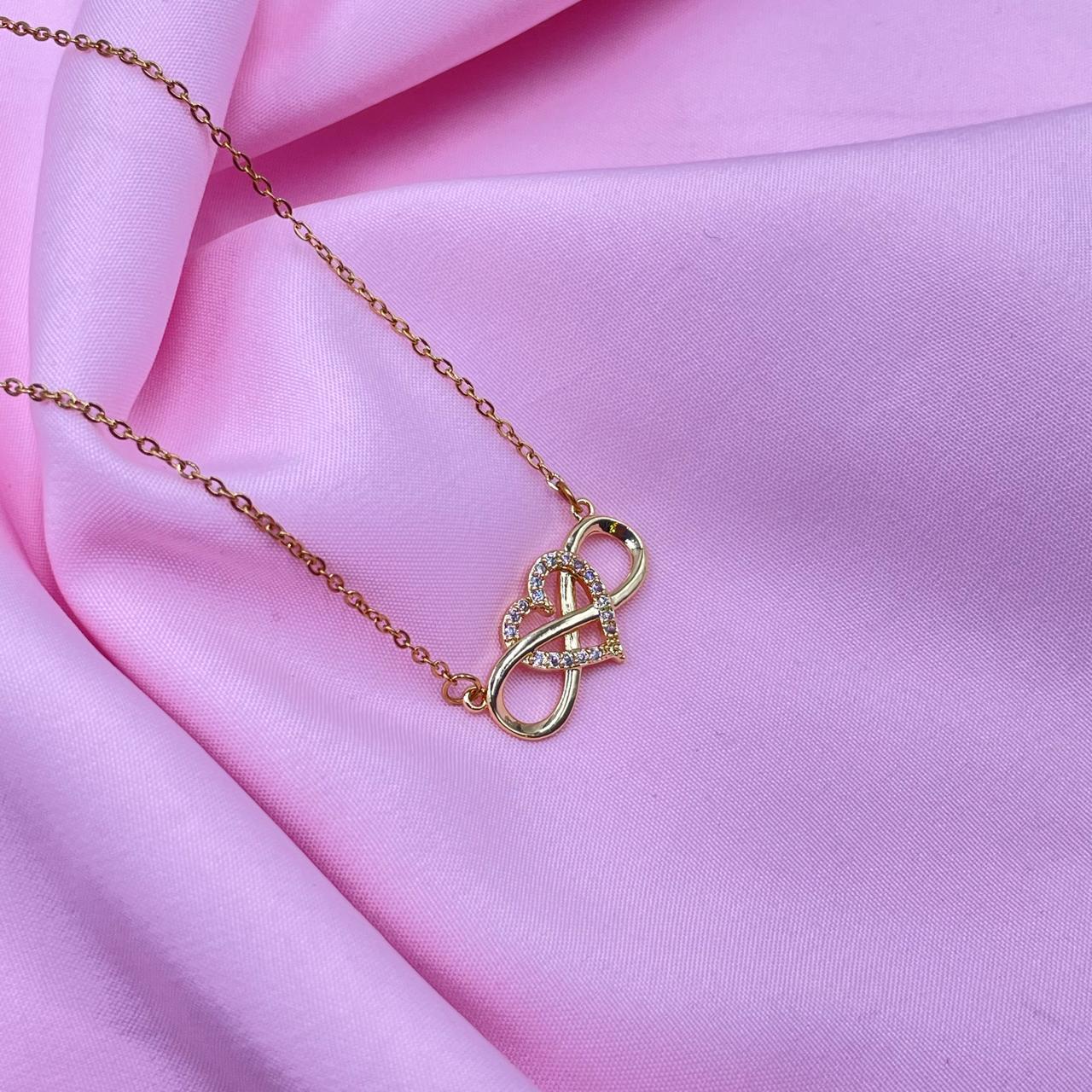 Infinity Sparkle  Necklace