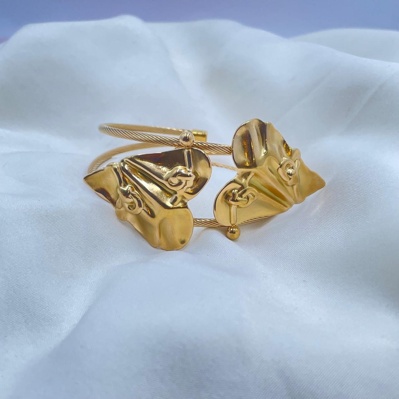 Double Heart Bracelet