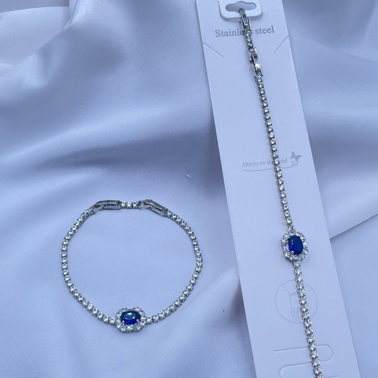 Royal Blue Tennis Bracelet