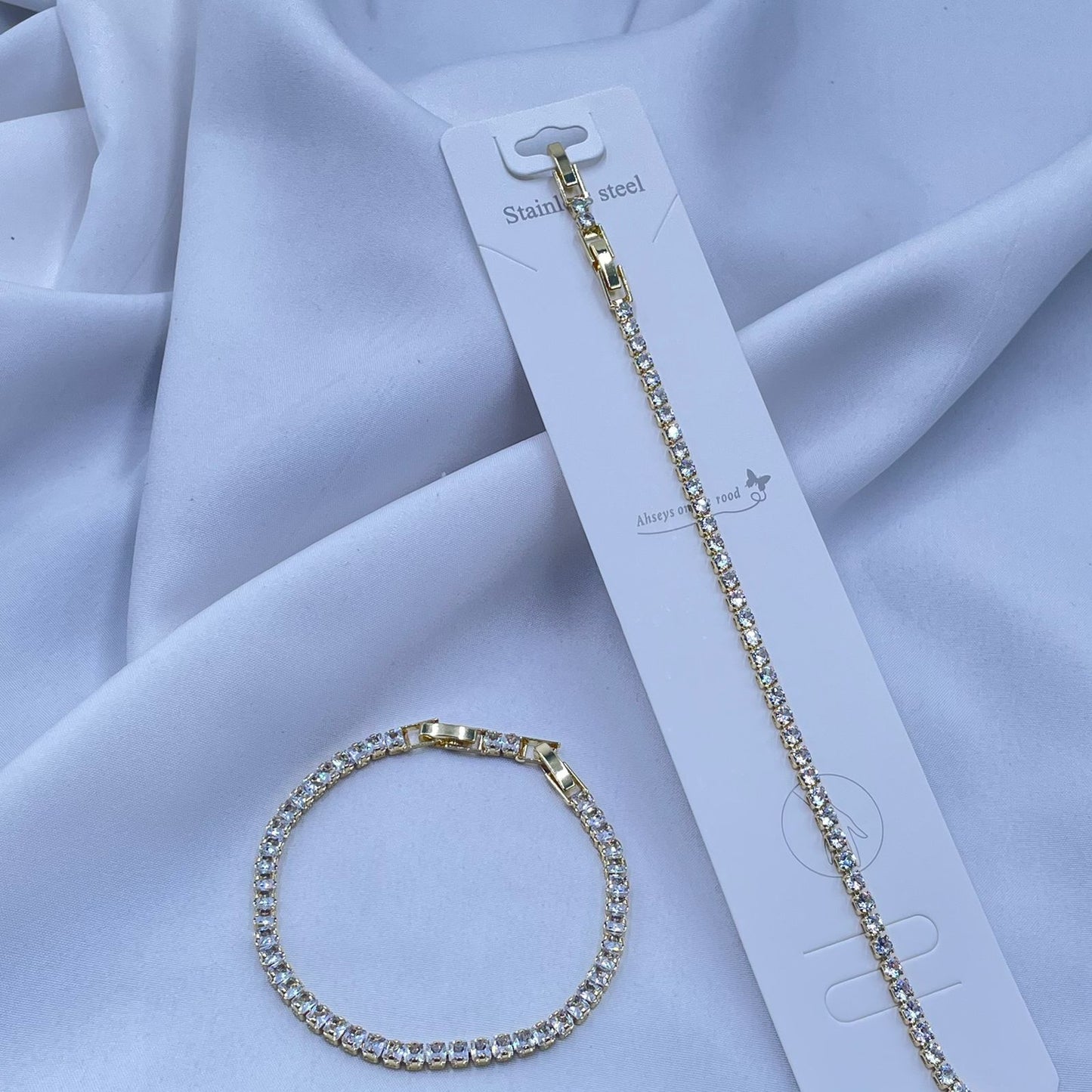 Glitz Row Tennis Bracelet