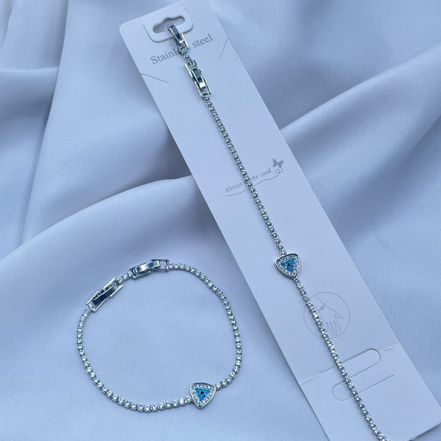 evil eye Tennis Bracelet