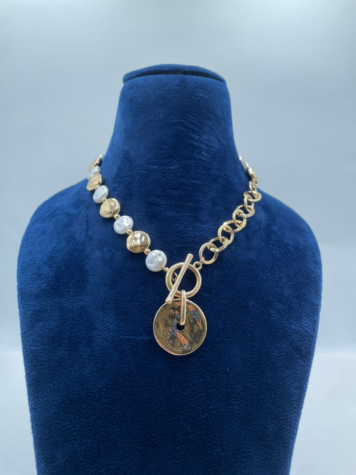 Pearl Coin Necklace