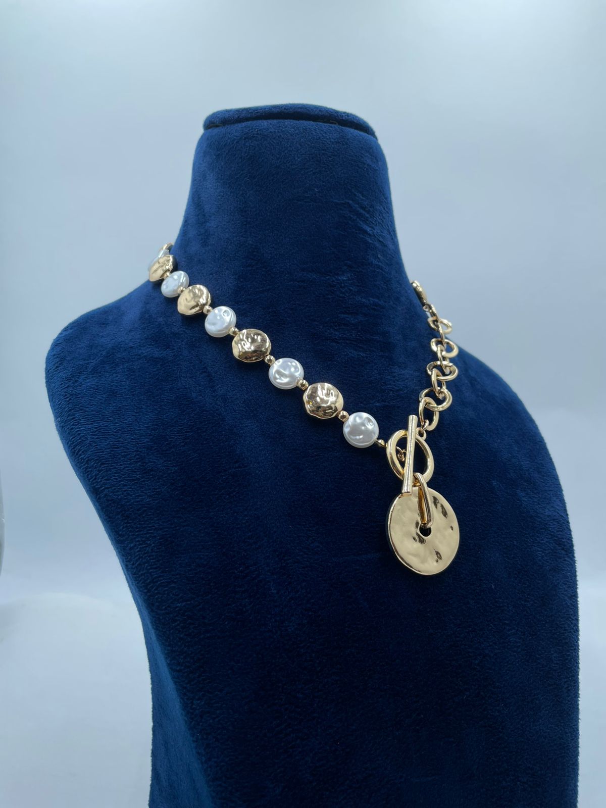 Pearl Coin Necklace