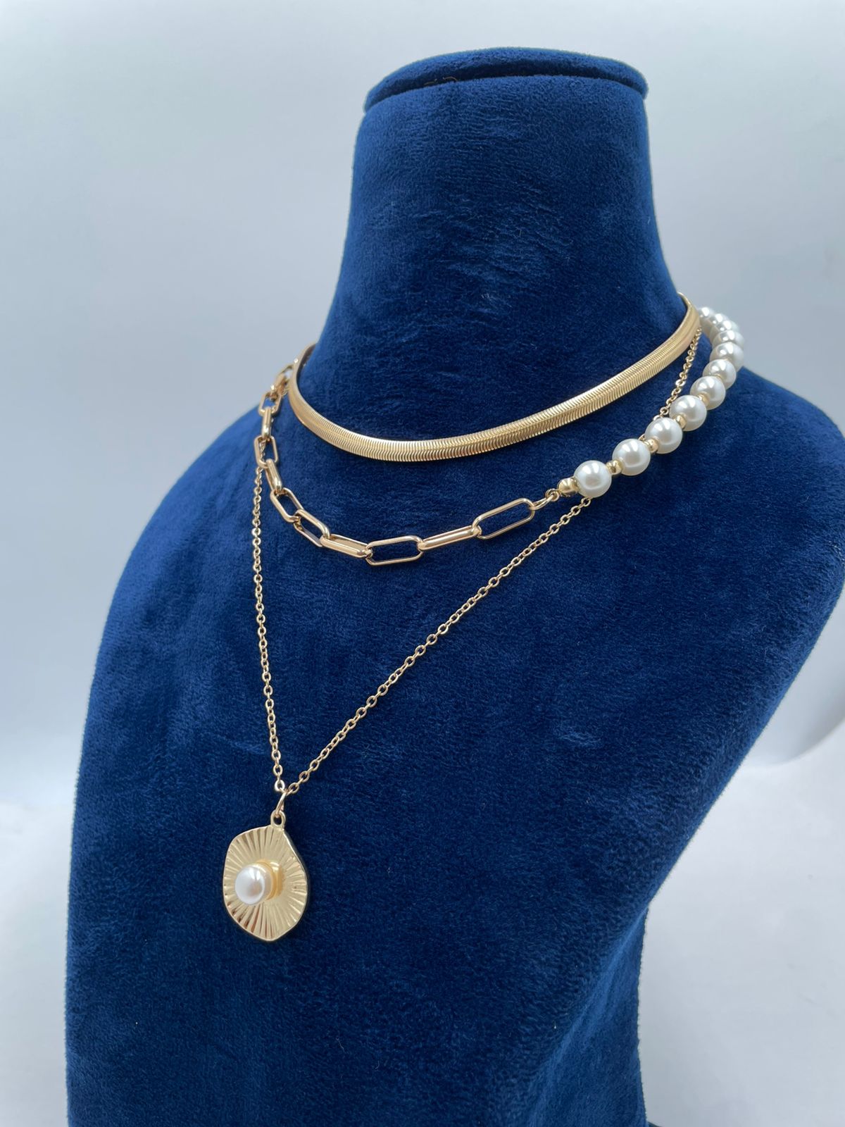 Gilded Trinity Necklace