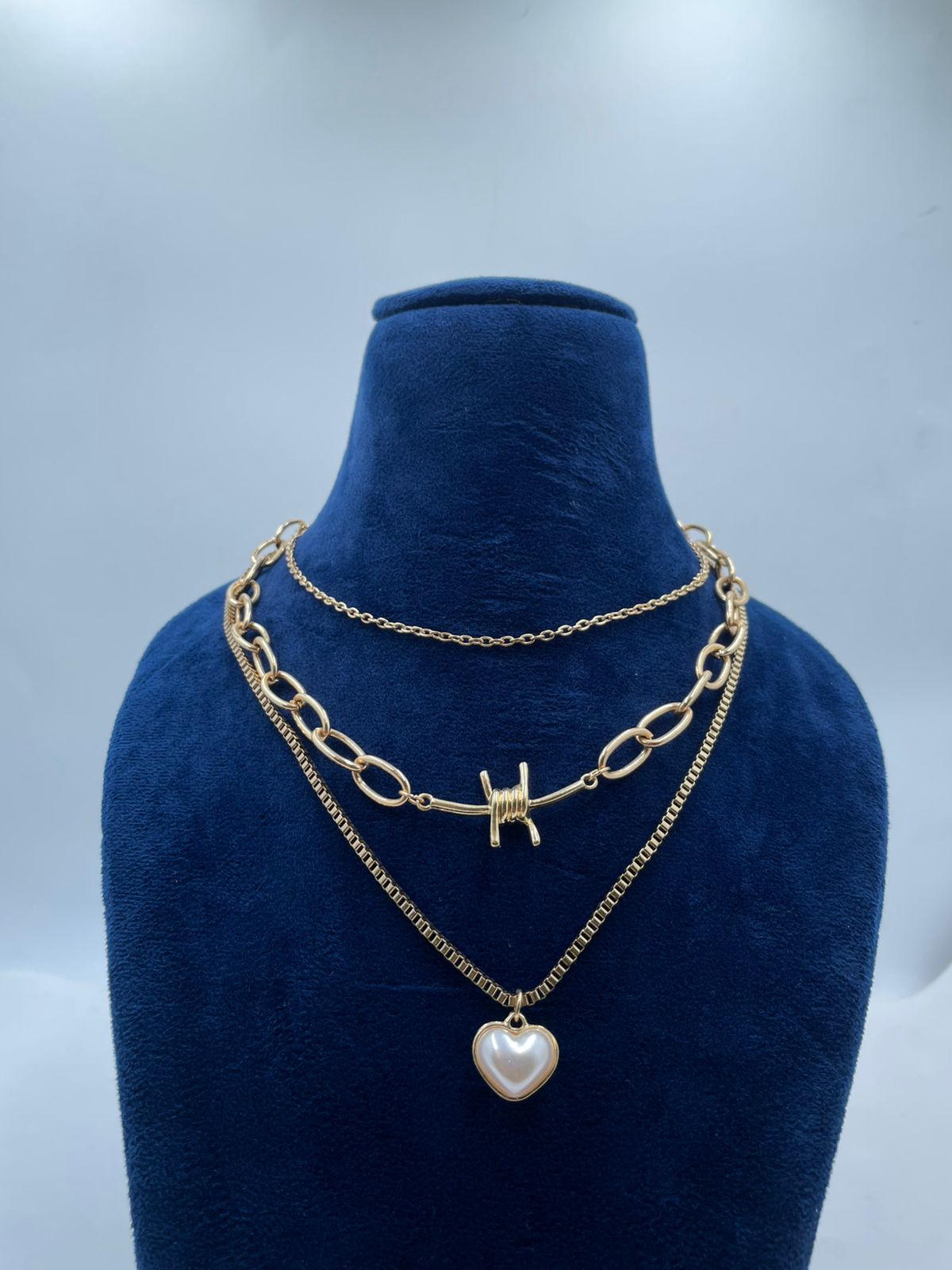 Golden Barbed Necklace