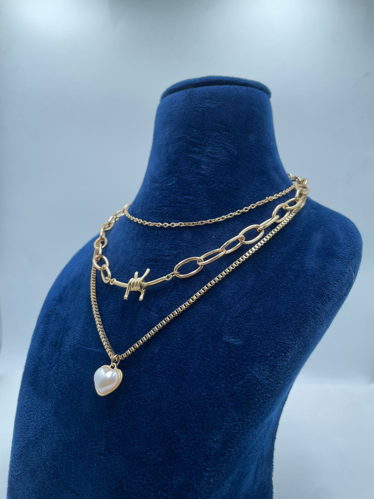 Golden Barbed Necklace