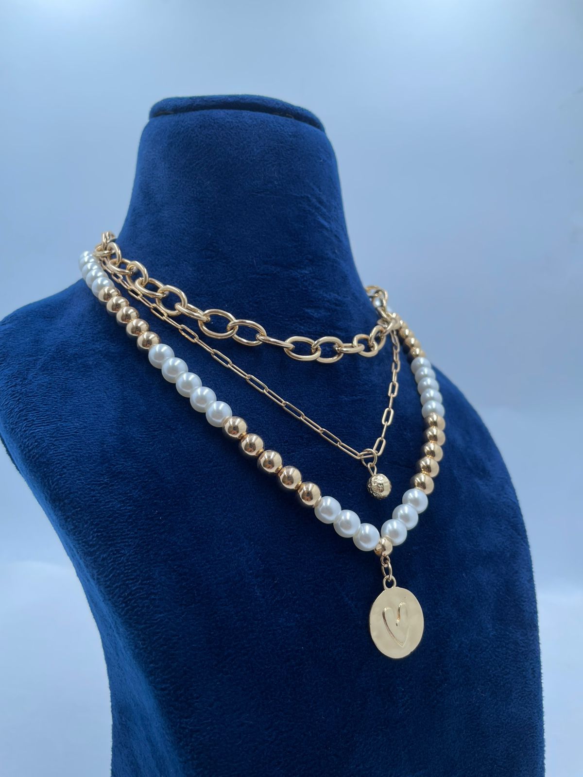 Pearl Coin Grace Necklace