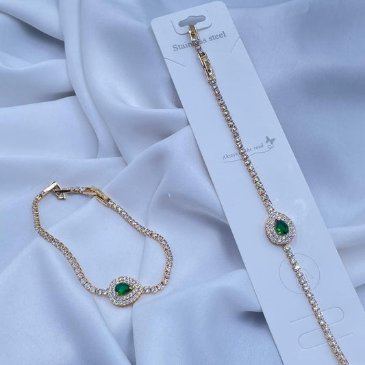 Emerald Tennis Bracelet