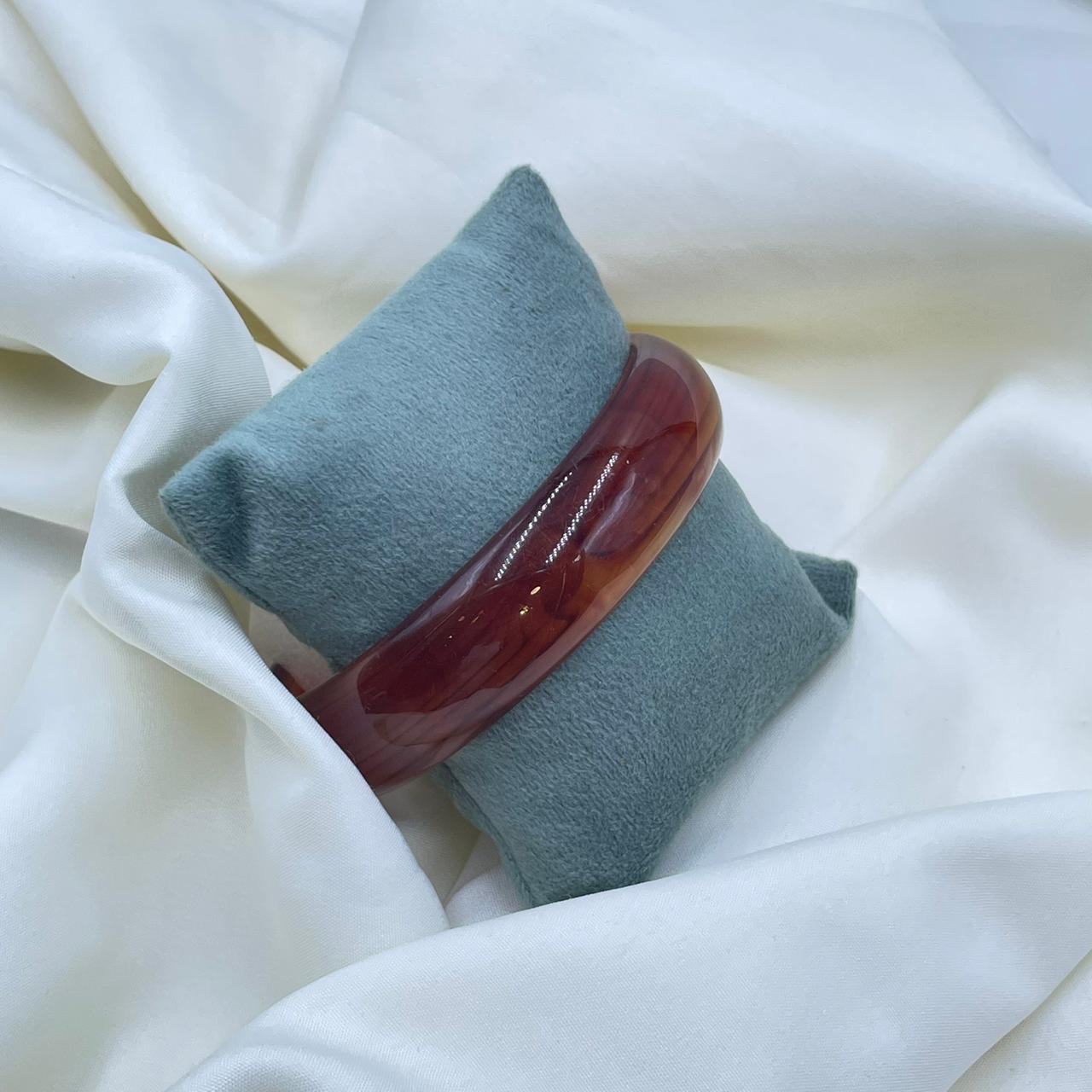 Reddish Brown Resin Bracelet