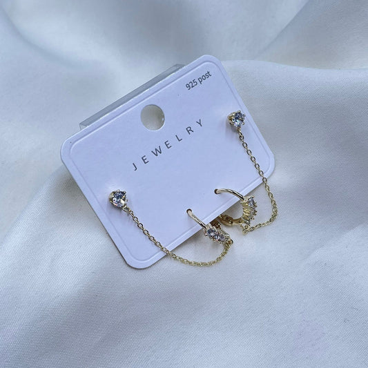 celestial Ear Cuff Earrings