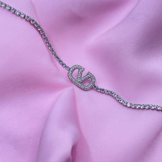 Silver Tennis Bracelet