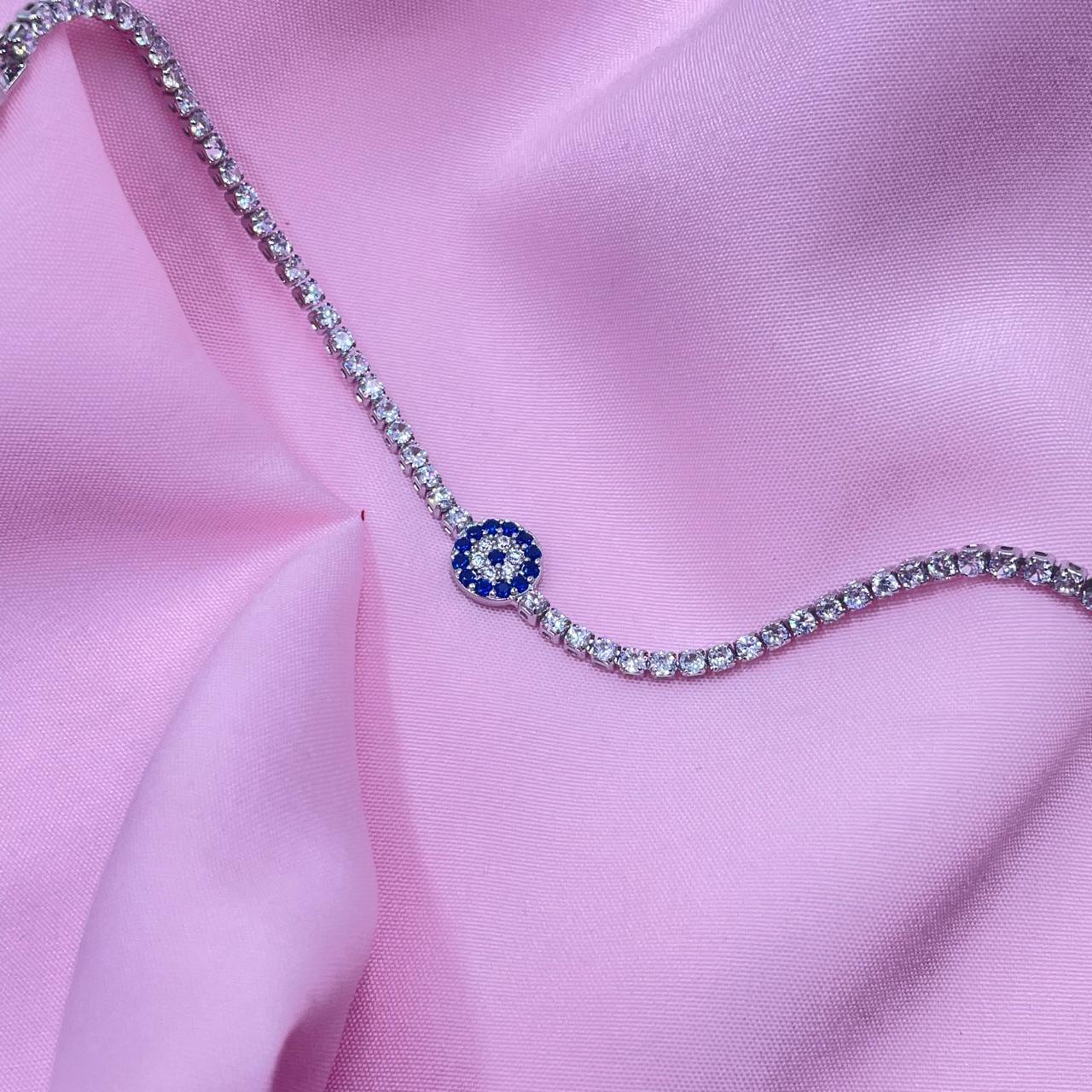 Mystic Evil Eye Tennis Bracelet