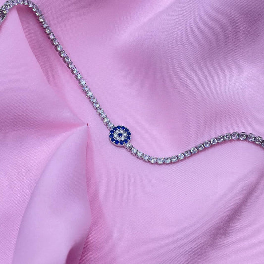Mystic Evil Eye Tennis Bracelet