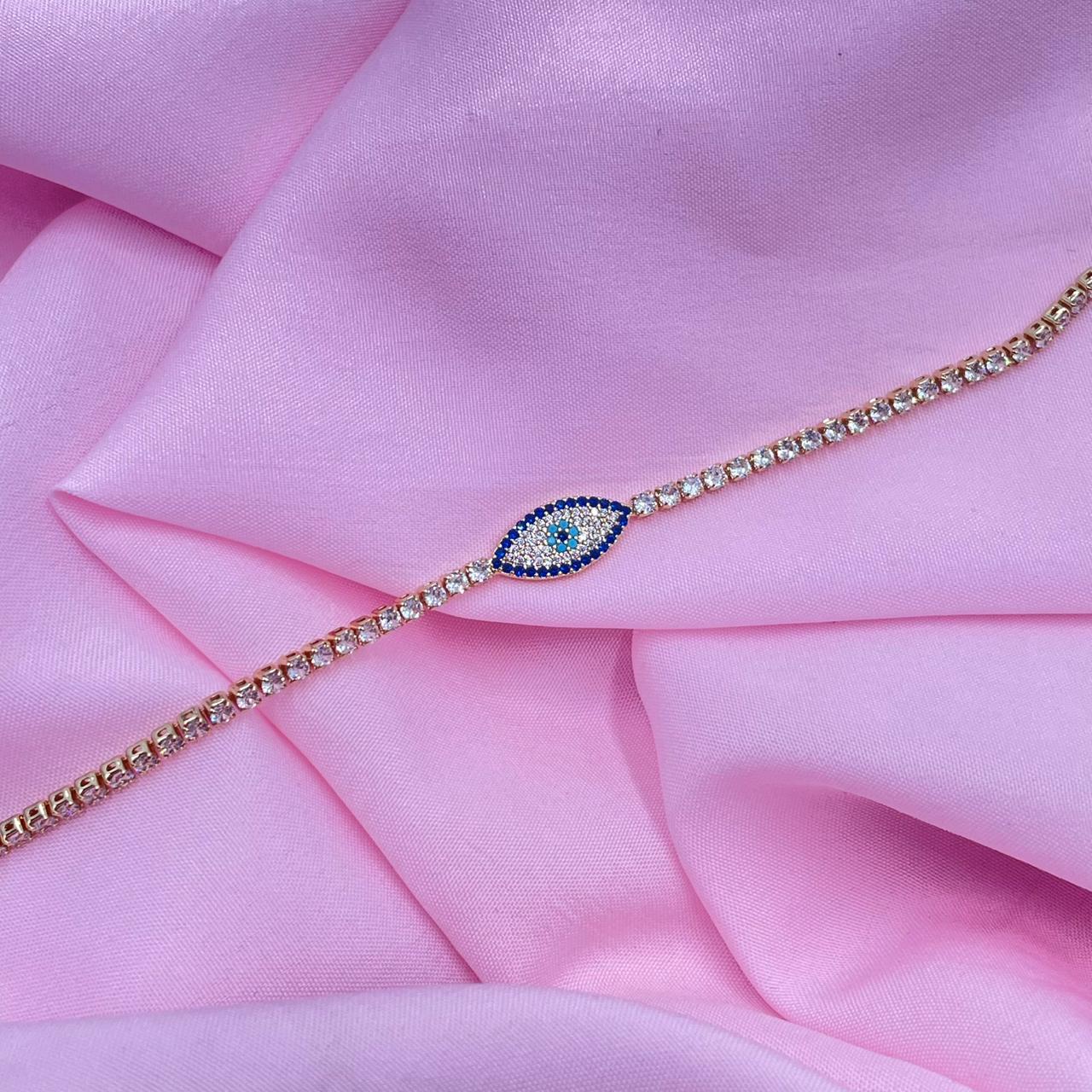 Guardian Evil Eye Tennis Bracelet