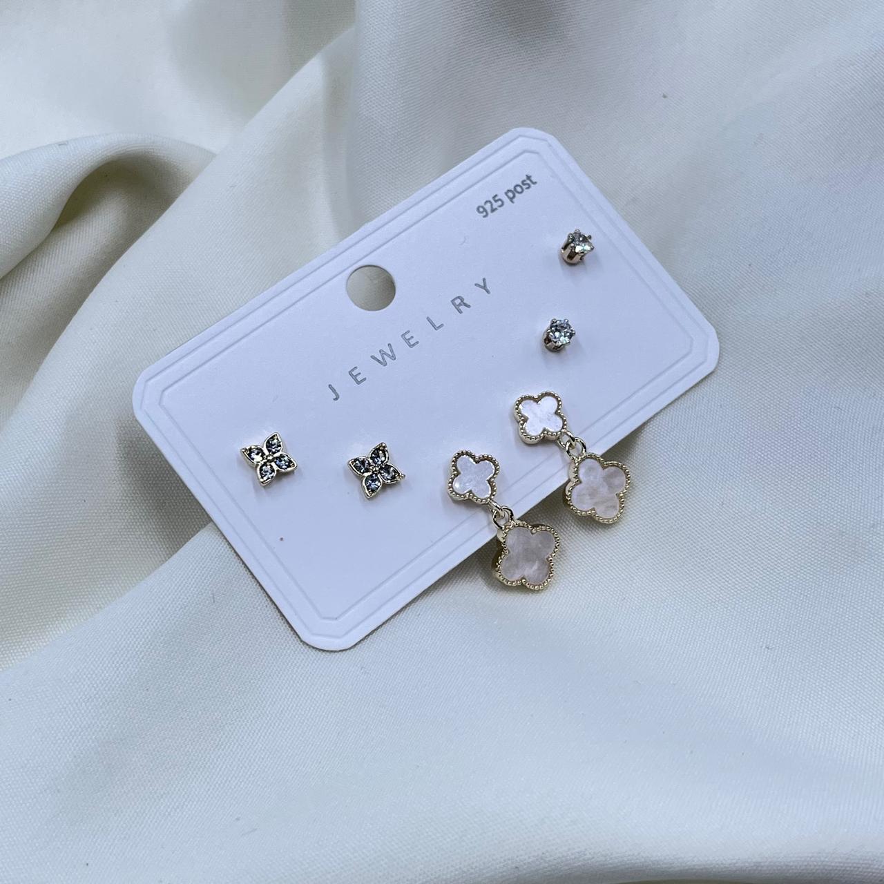 Ethnic Edge Combo Earrings