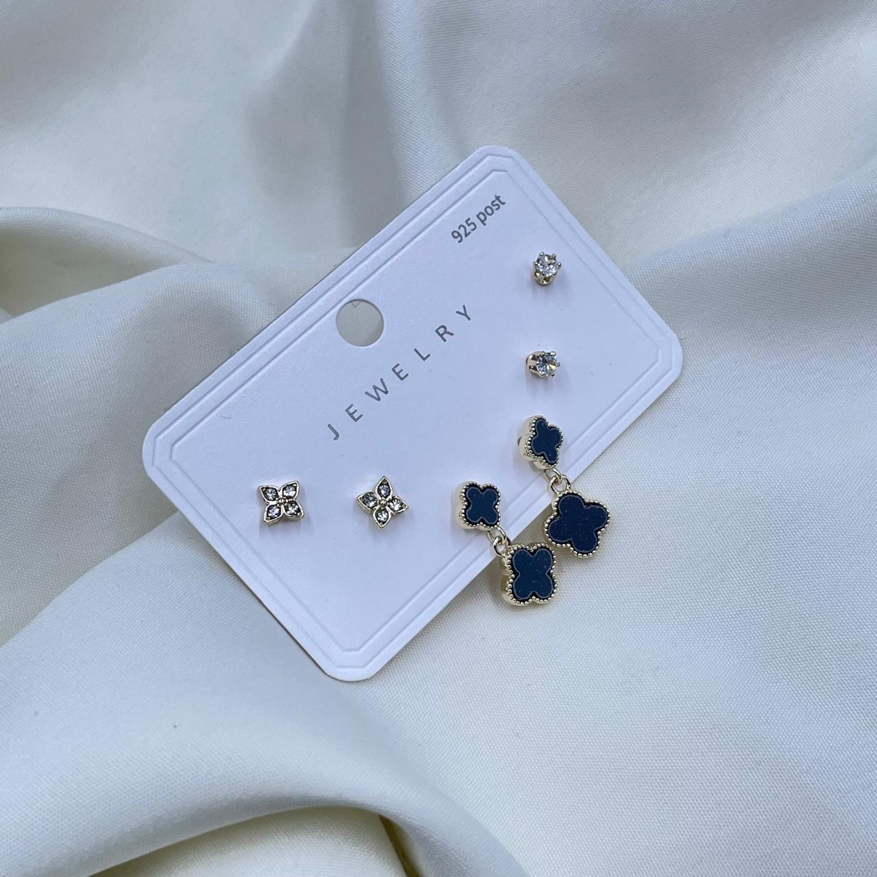 Azure Charm Combo Earrings