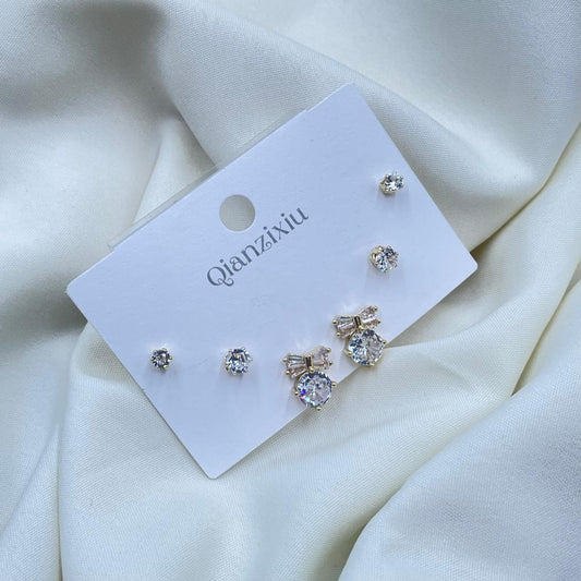 Golden Aura Combo Earrings