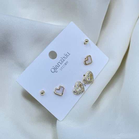 Heart Combo Earrings