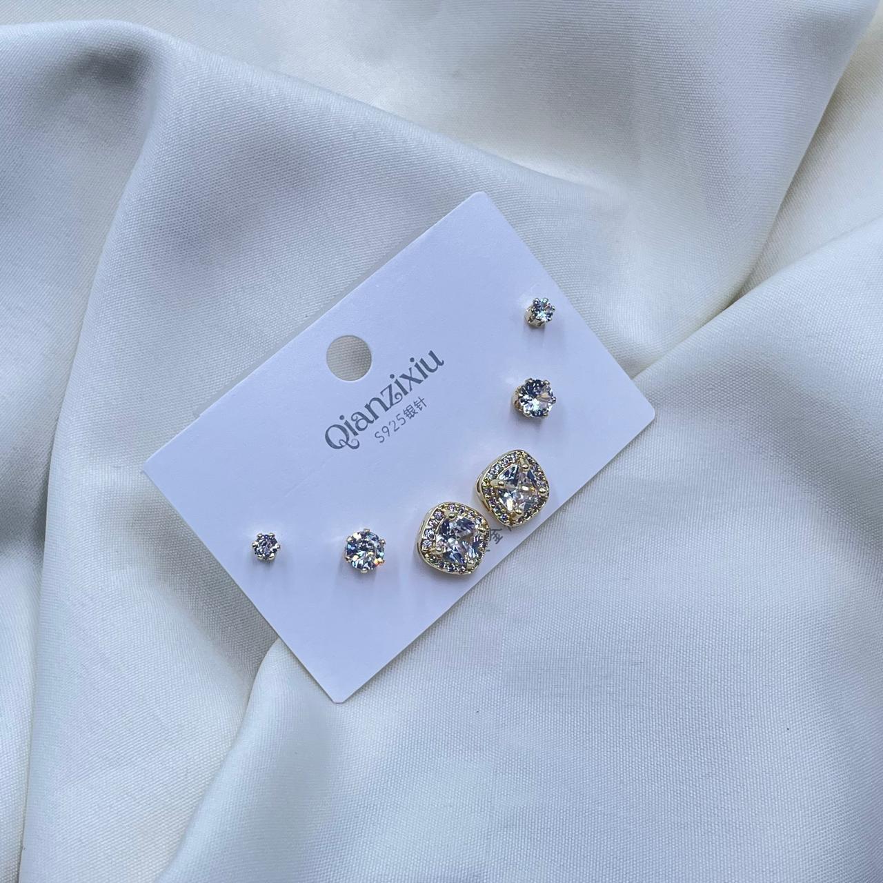 Minimalist Combo Earrings