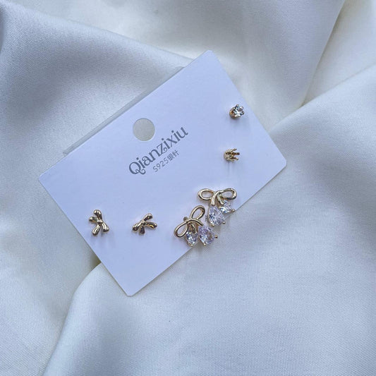 Bow Combo Earrings